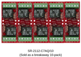 Seco-Larm Relay Module 10-Pack | SR-2112-C7AQ/10