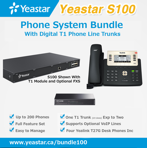Phone System Kit for Digital T1 Phone Lines